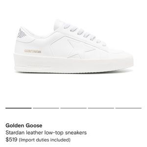 GOLDEN GOOSE Stardan low top sneakers 37